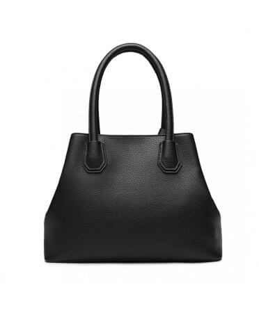 Miss Lulu elegantní černá tote kabelka 1822 LT1822_BK