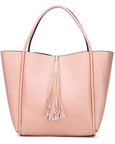 Anna Grace kabelkový set shopper růžový TASSEL 756a AG00756a_PK