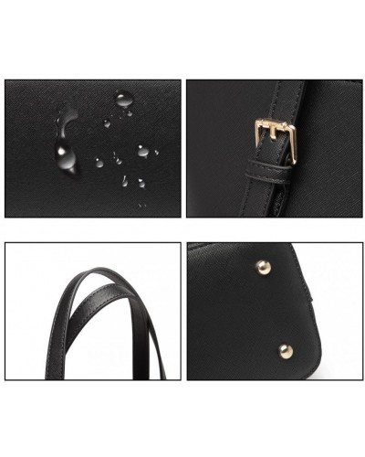 Miss Lulu kabelkový set černá shopper kabelka 2110 LG2110_BK