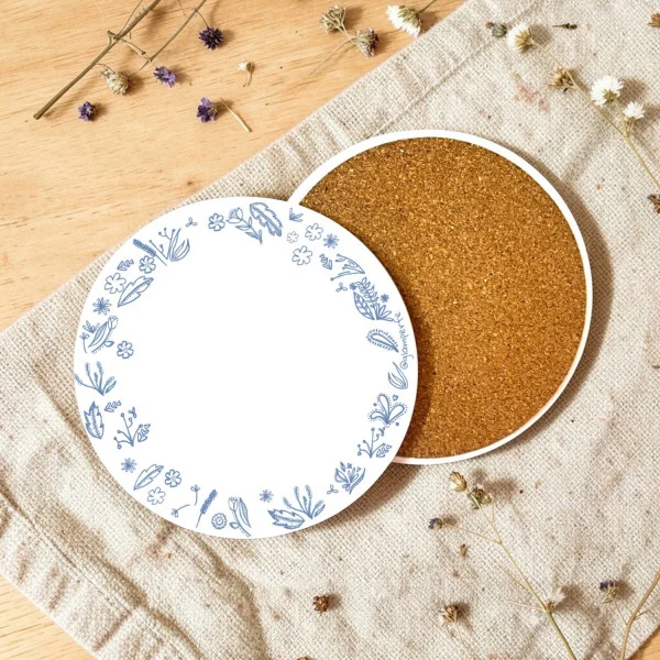 Keramický podtácek Modrá louka